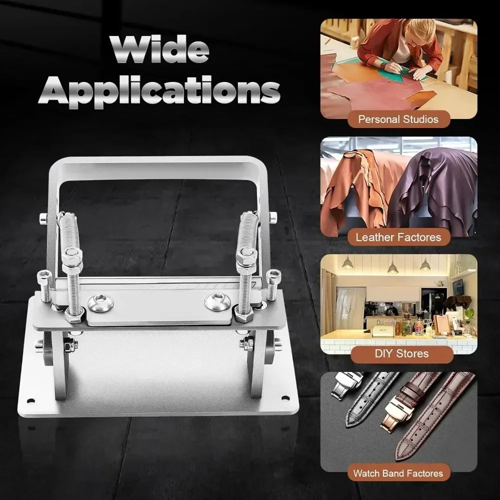 Leatherwork Manual - Manual Leather Splitter Peeling Machine, Professional