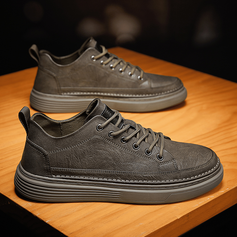 Leatherwork Jobs - Men's Casual Work Shoes Spring Autumn