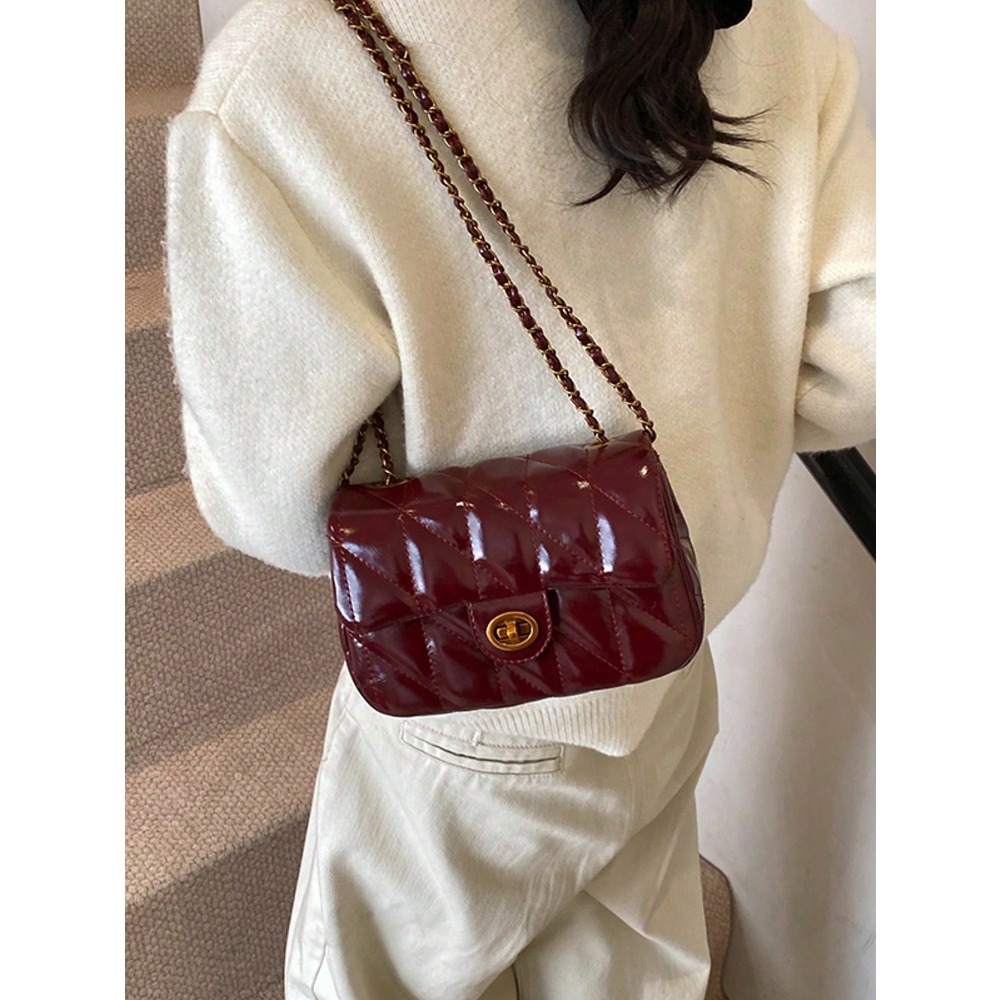 Leatherwork Patterns - Classic Rhombus Pattern PU Waterproof Material,