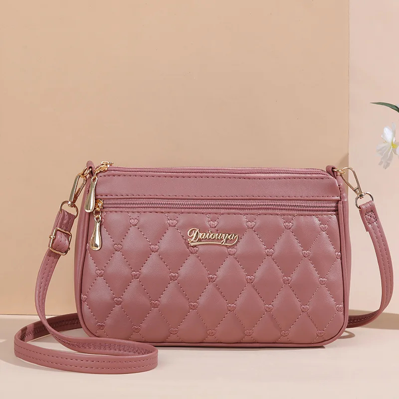 Leatherwork Thread - PU Leather Crossbody Bags Zipper New