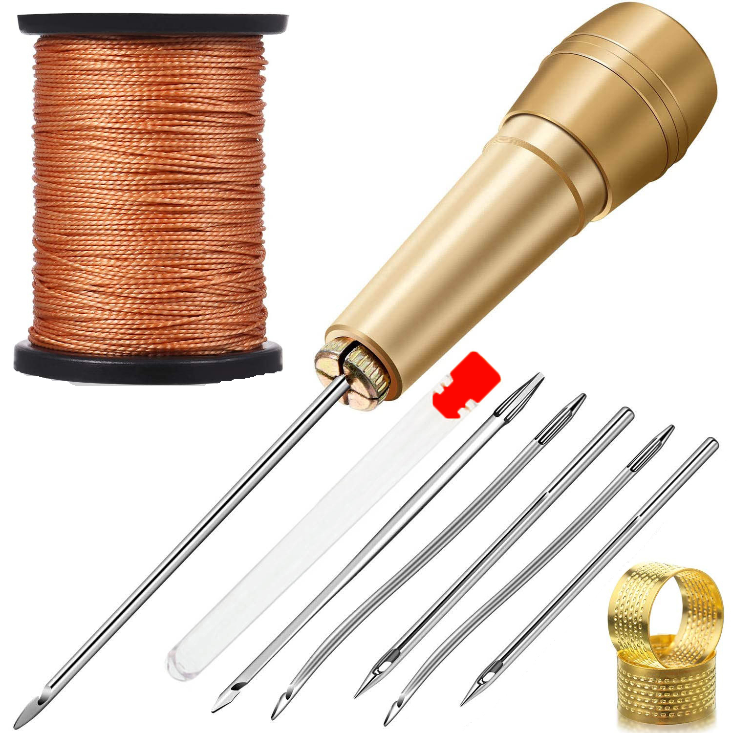 Leatherwork Thread - Leather Sewing Kit DIY Leather Sewing
