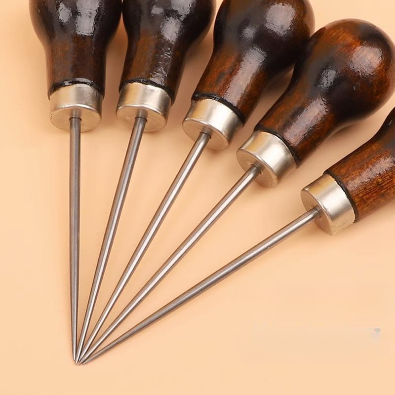 Wooden Hole Punch Tool for Lea - Leatherwork Hole Punch recensione e prezzo