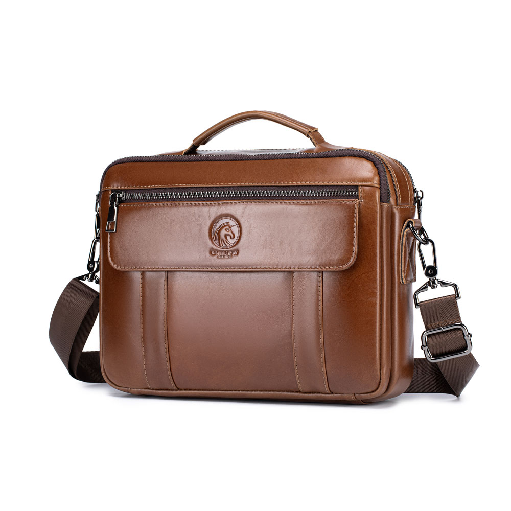 New men's mini crossbody bag,  - Leatherwork Thread recensione e prezzo