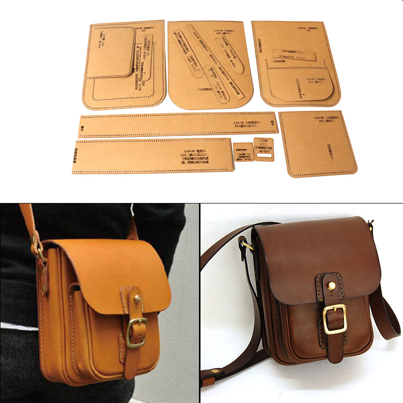 DIY Leather Craft Shoulder Bag - Leatherwork Patterns recensione e prezzo