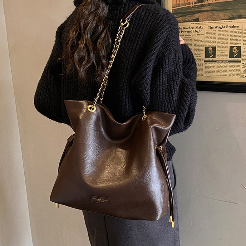 Vintage Dark Brown Oil Wax Lea - Leather Work Outfit recensione e prezzo