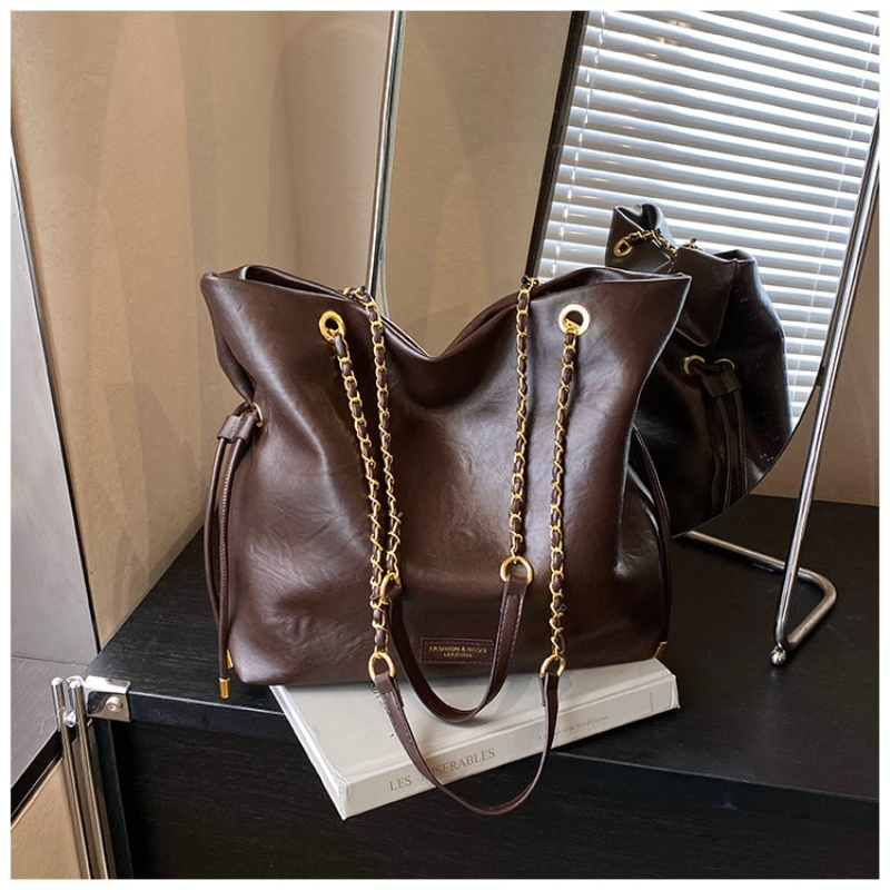 Vintage Dark Brown Oil Wax Lea - Leather Work Outfit recensione e prezzo