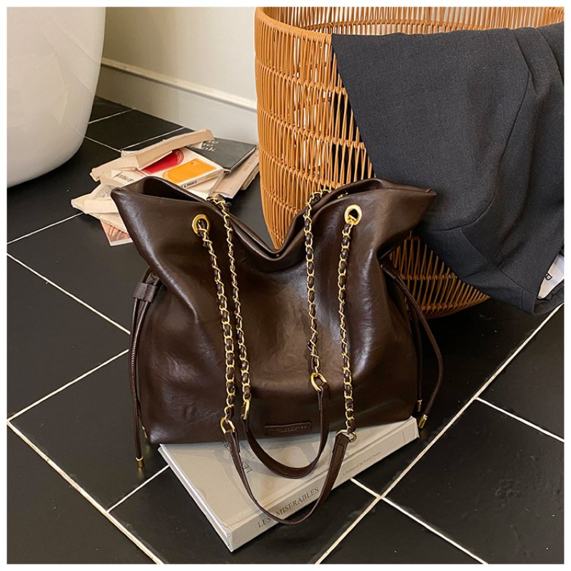 Vintage Dark Brown Oil Wax Lea - Leather Work Outfit recensione e prezzo