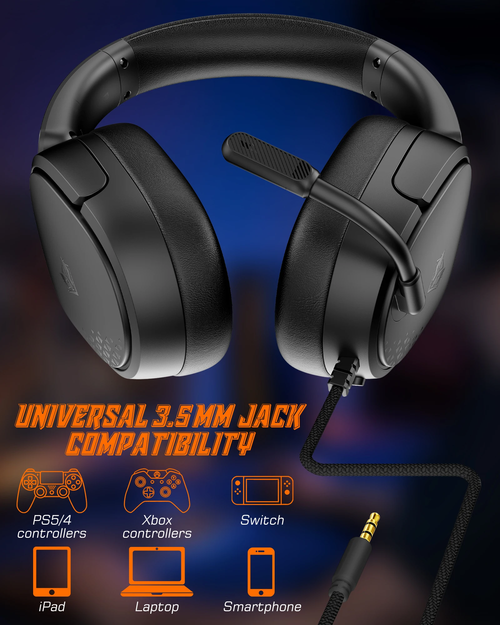 NUBWO HG04L Gaming Headset wit - Leatherwork Manual recensione e prezzo