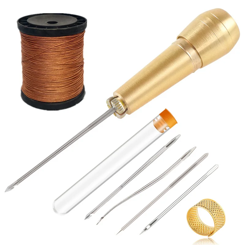Leather Sewing Kit DIY Leather - Leatherwork Thread recensione e prezzo