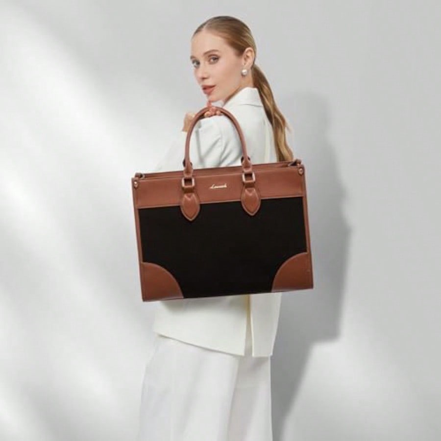 Laptop Bag For Women 15.6 Lnch - Leatherwork Thread recensione e prezzo