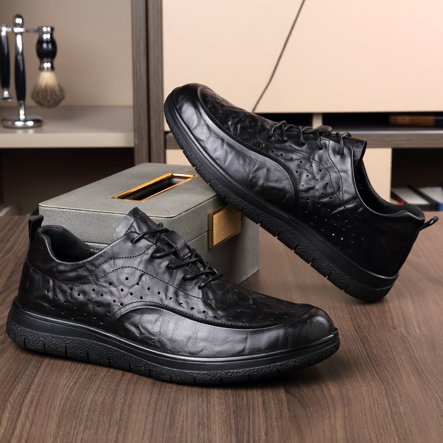 Casual Genuine Leather Shoes E - Leather Work Outfit recensione e prezzo