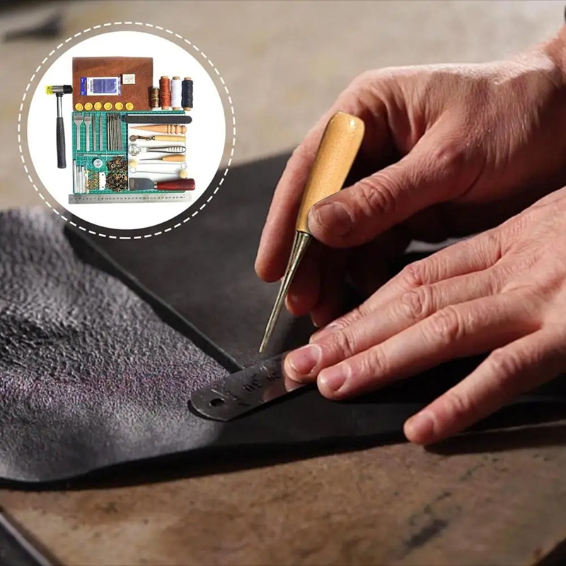 Leather Tool Set Leather Worki - Leatherwork Manual recensione e prezzo