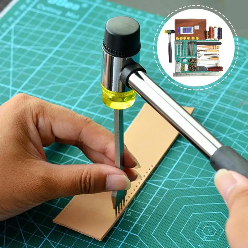 Leather Tool Set Leather Worki - Leatherwork Manual recensione e prezzo