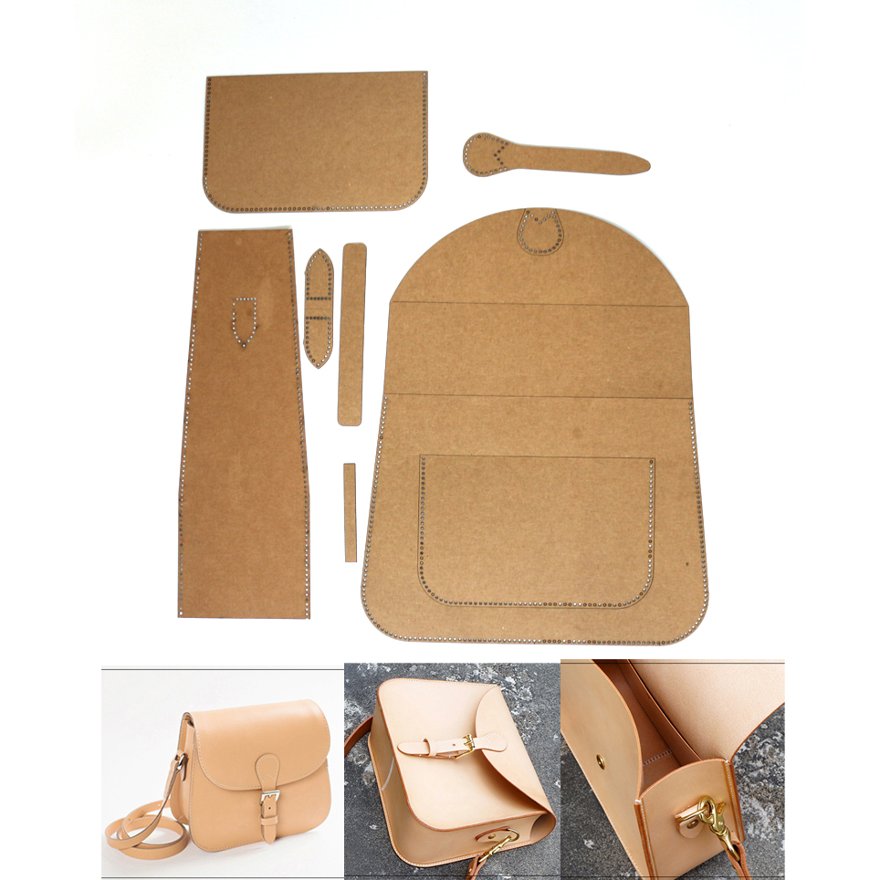 New Kraft paper template DIY l - Leatherwork Patterns recensione e prezzo