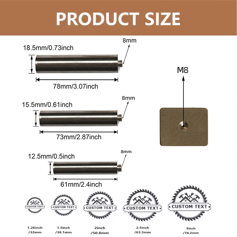 Custom LOGO Leather Stamp Punc - Leather Work Organiser recensione e prezzo