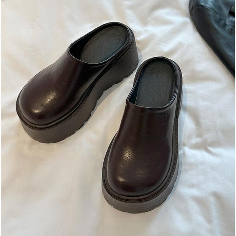 2026New women's thick-soled mu - Leather Work Flats recensione e prezzo