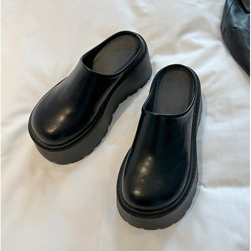 2026New women's thick-soled mu - Leather Work Flats recensione e prezzo