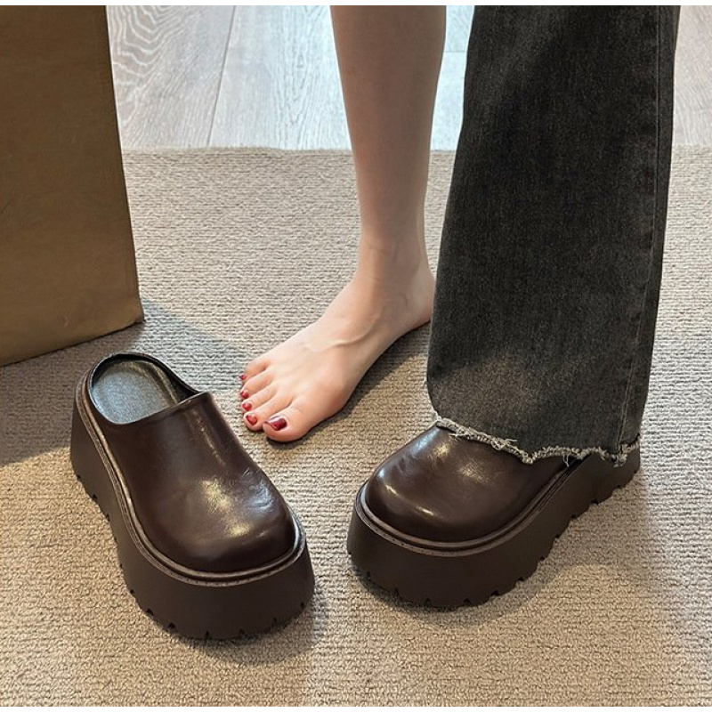2026New women's thick-soled mu - Leather Work Flats recensione e prezzo