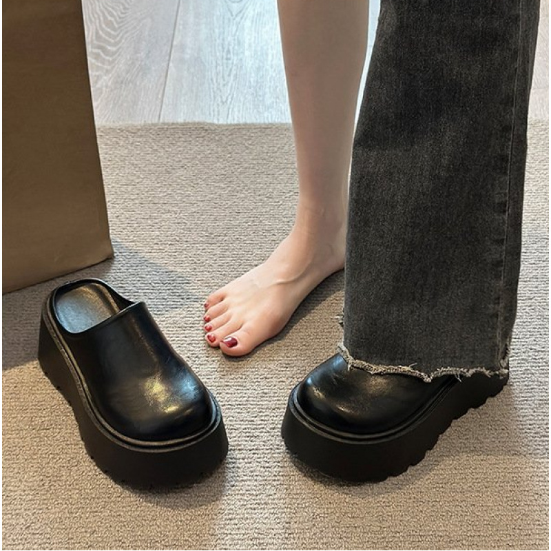 2026New women's thick-soled mu - Leather Work Flats recensione e prezzo