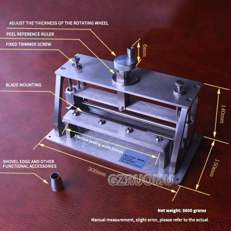 DIY Manual Leather Splitter Ma - Leatherwork Manual recensione e prezzo