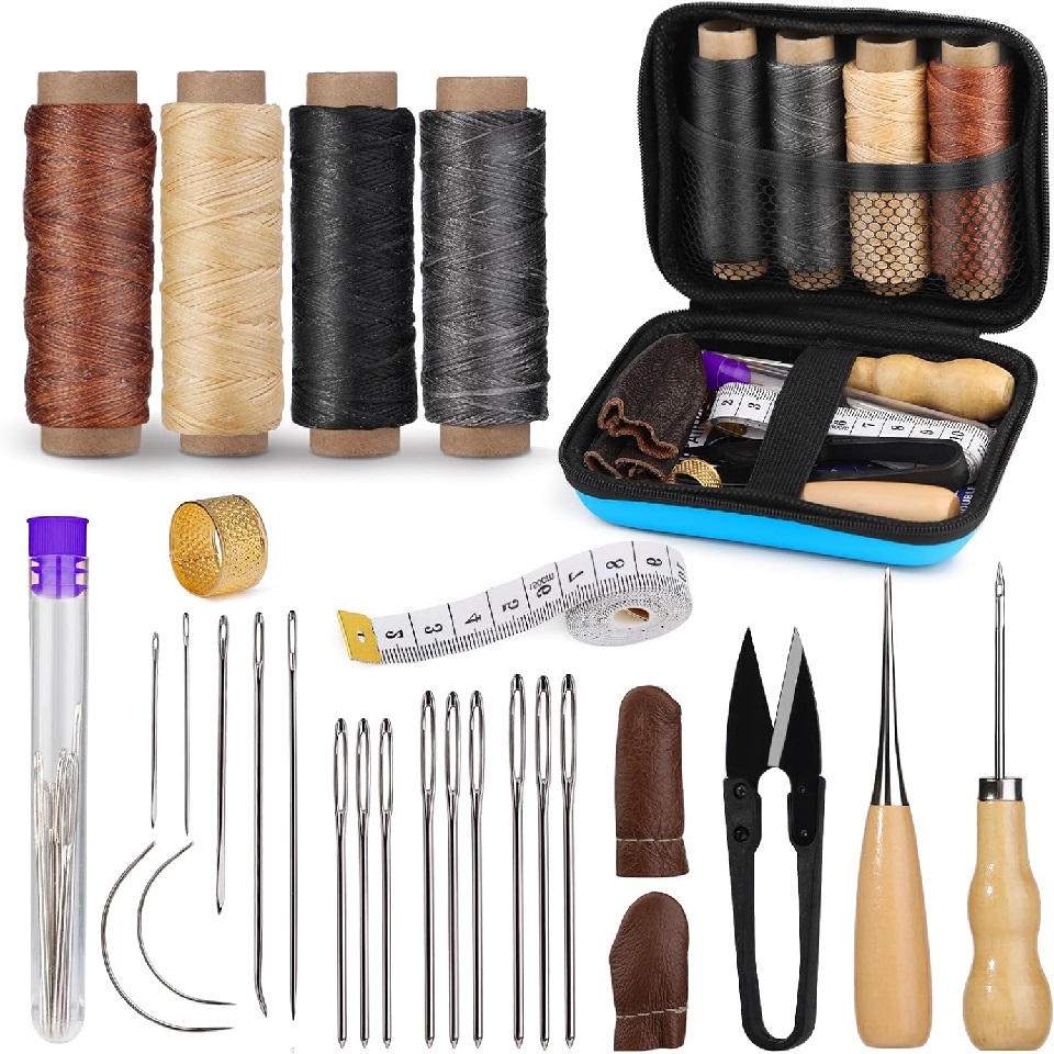 BUDDUR Leather Sewing Tools Ki - Leatherwork Thread recensione e prezzo