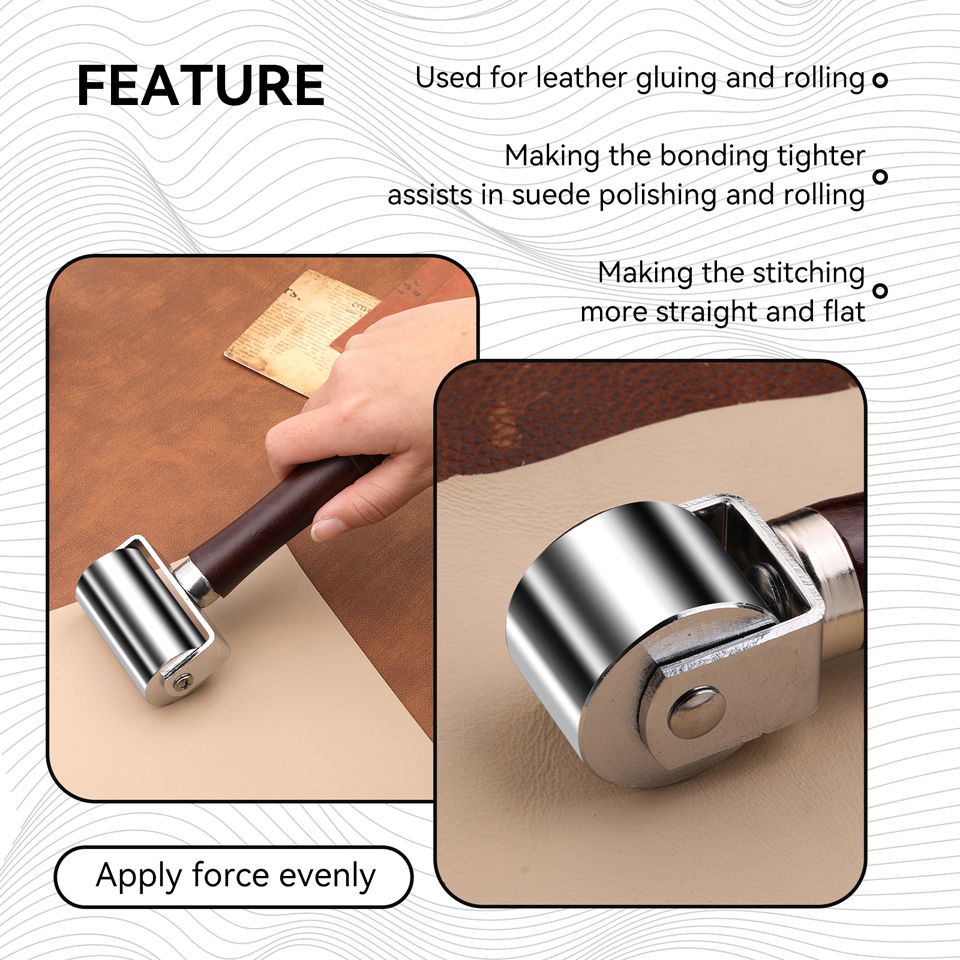 KRABALL Leather Press Edge Rol - Leather Work Organiser recensione e prezzo