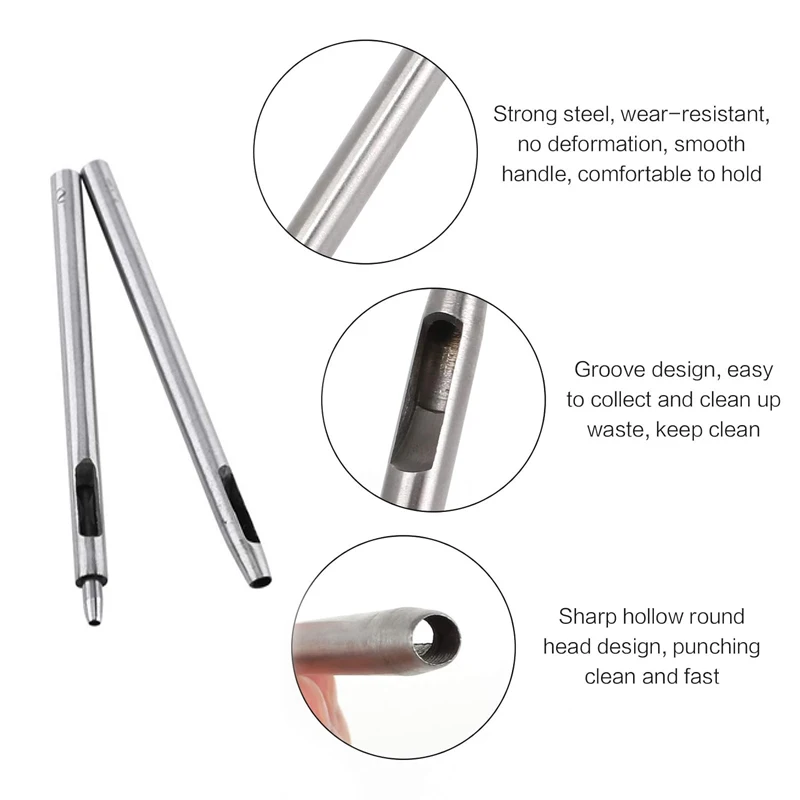0.5-5mm Leather Hole Punch Too - Leatherwork Hole Punch recensione e prezzo
