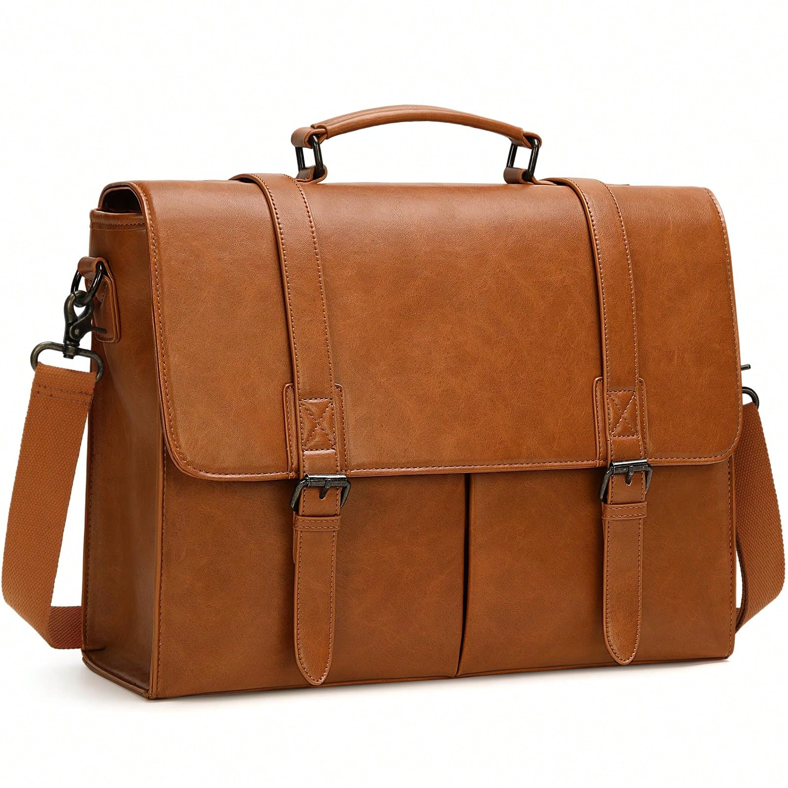 Messenger Bag For Men 15.6 Inc - Leatherwork Thread recensione e prezzo