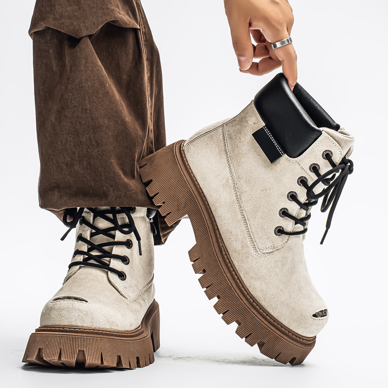 Classic High Top Boots Outdoor - Leather Work Flats recensione e prezzo