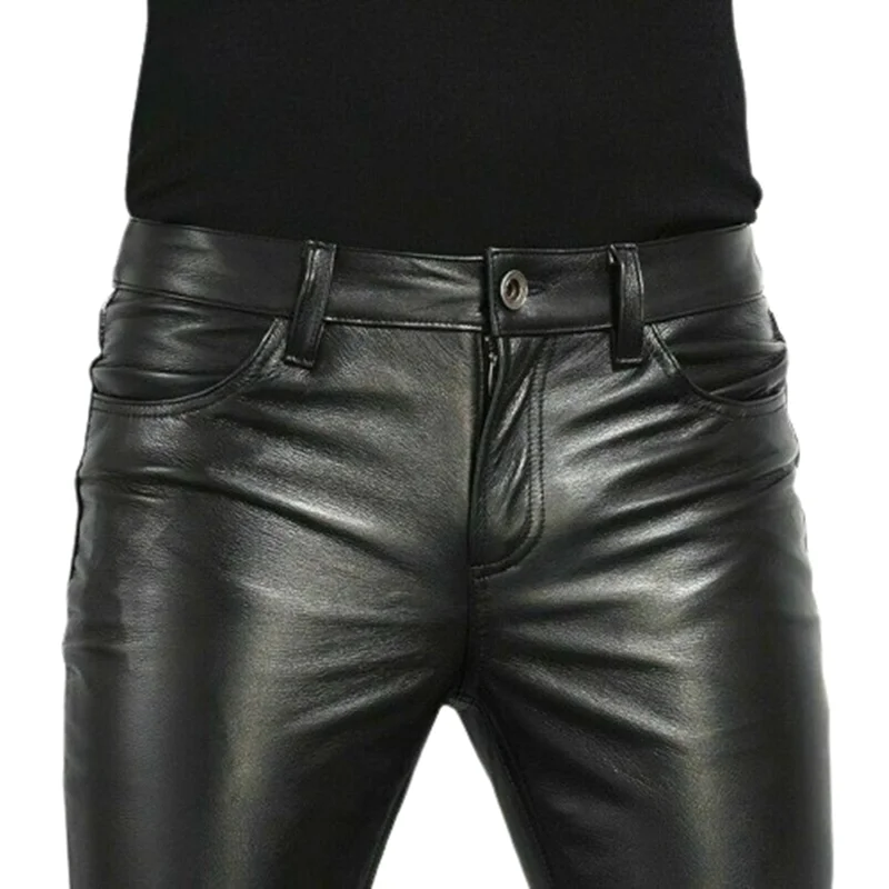 Choice PU Leather Pants Men's  - Leather Work Pants recensione e prezzo