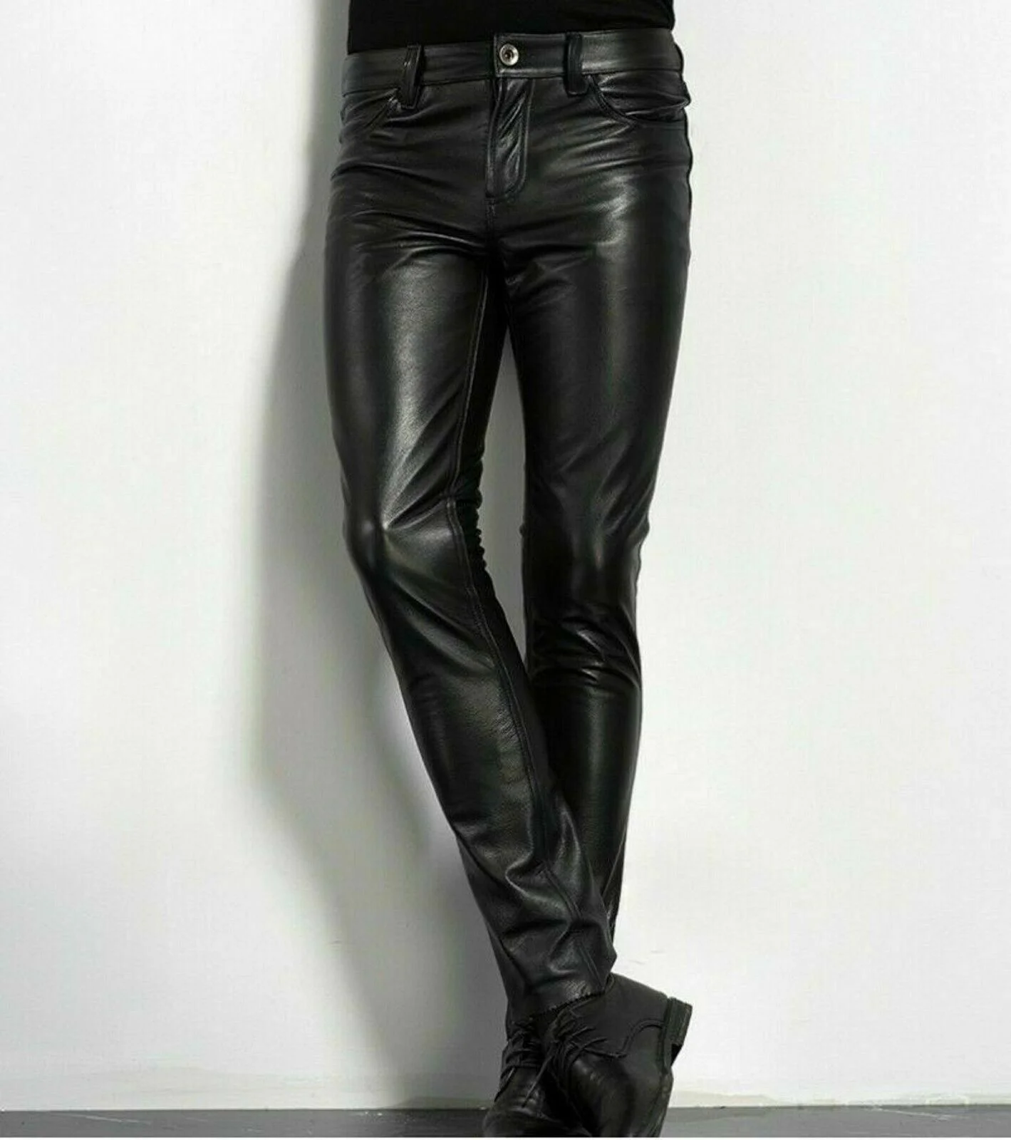 Choice PU Leather Pants Men's  - Leather Work Pants recensione e prezzo