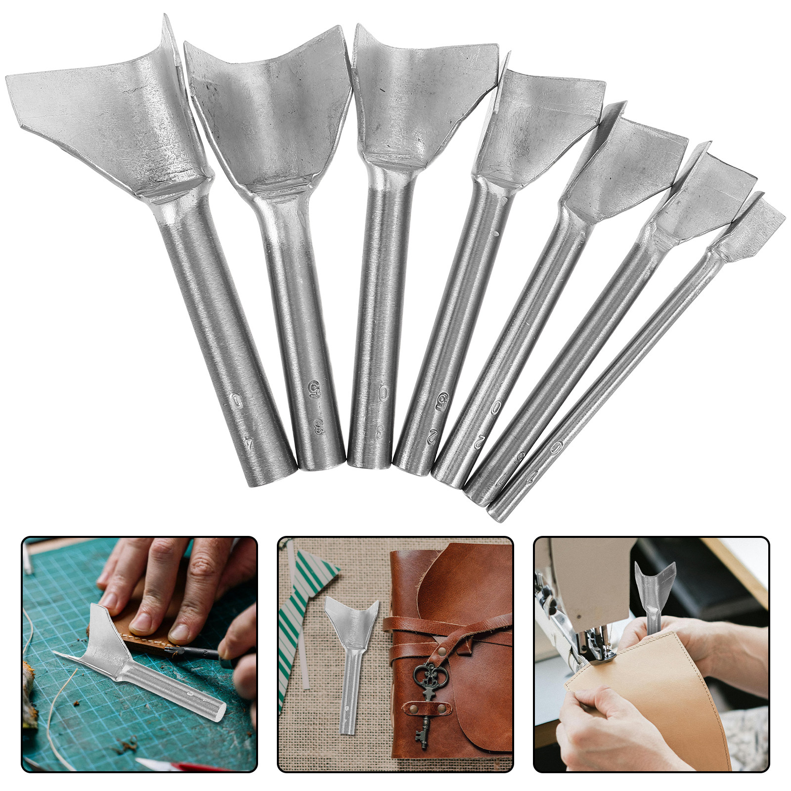 1Set V-Shaped Punch Tool 10-40 - Leatherwork Hole Punch recensione e prezzo
