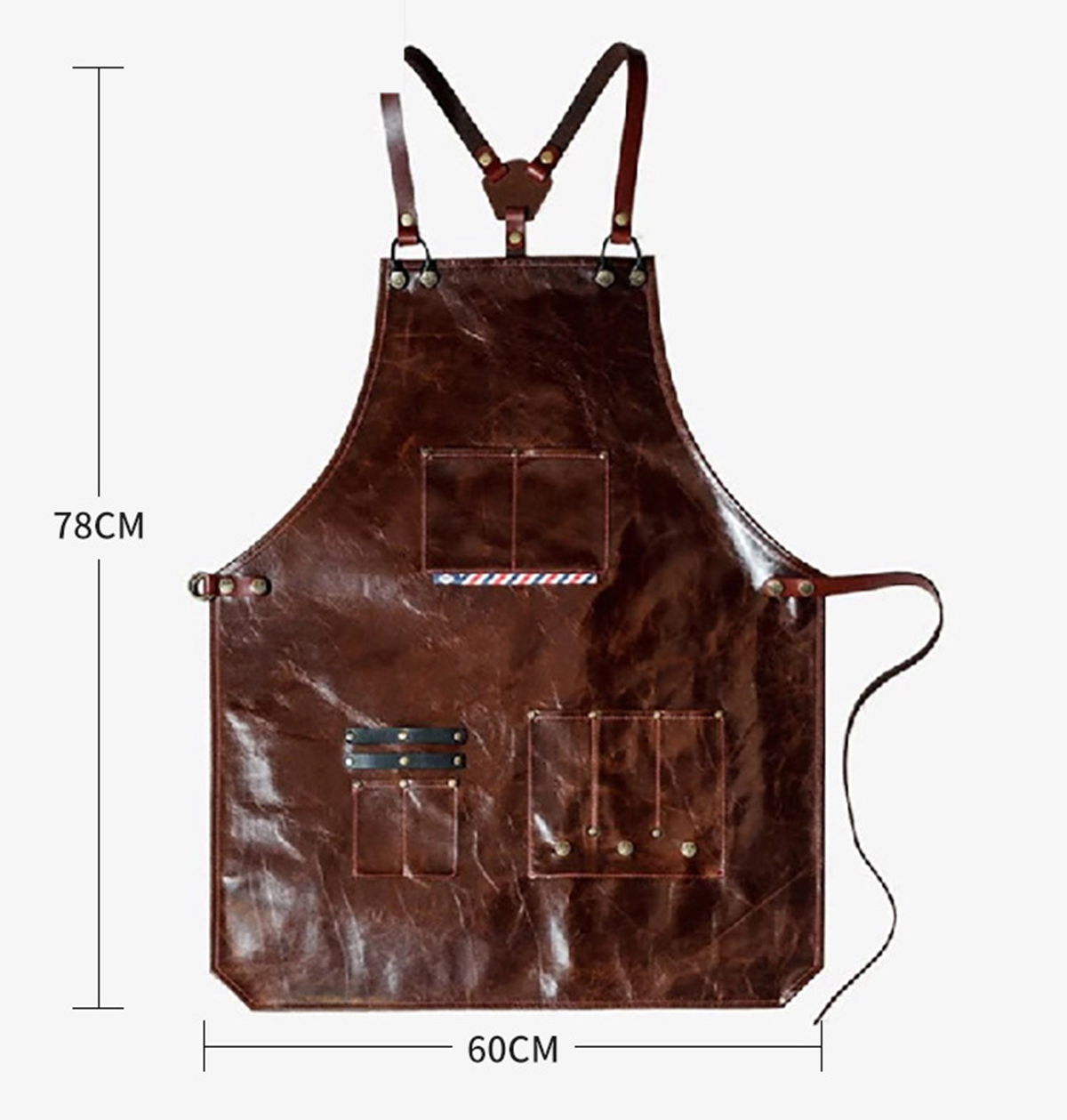 Men's Leather Work Apron with  - Leather Work Organiser recensione e prezzo