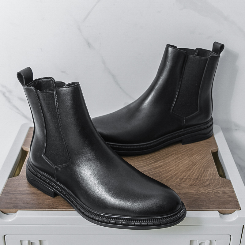British Style Chelsea Men's Bo - Leather Work Flats recensione e prezzo
