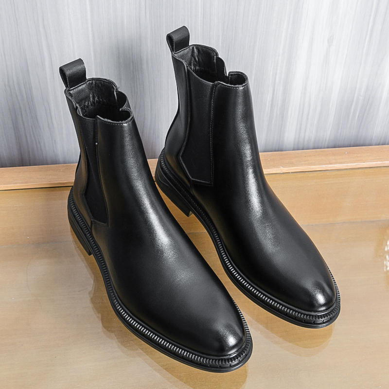 British Style Chelsea Men's Bo - Leather Work Flats recensione e prezzo