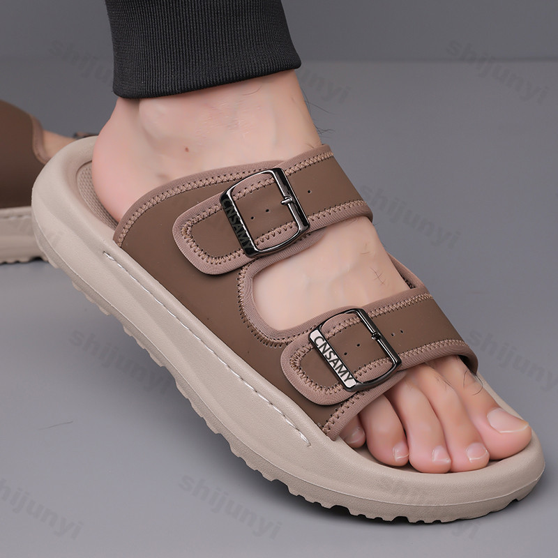 Men's Slippers 2025 Summer Bre - Leather Work Flats recensione e prezzo