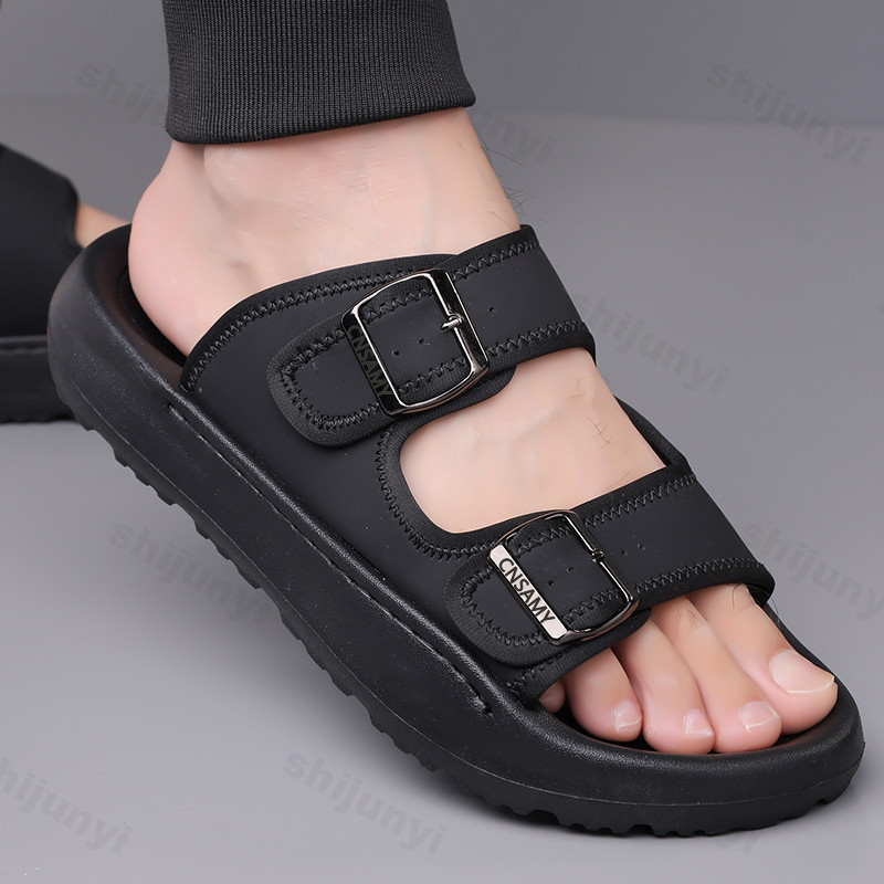 Men's Slippers 2025 Summer Bre - Leather Work Flats recensione e prezzo