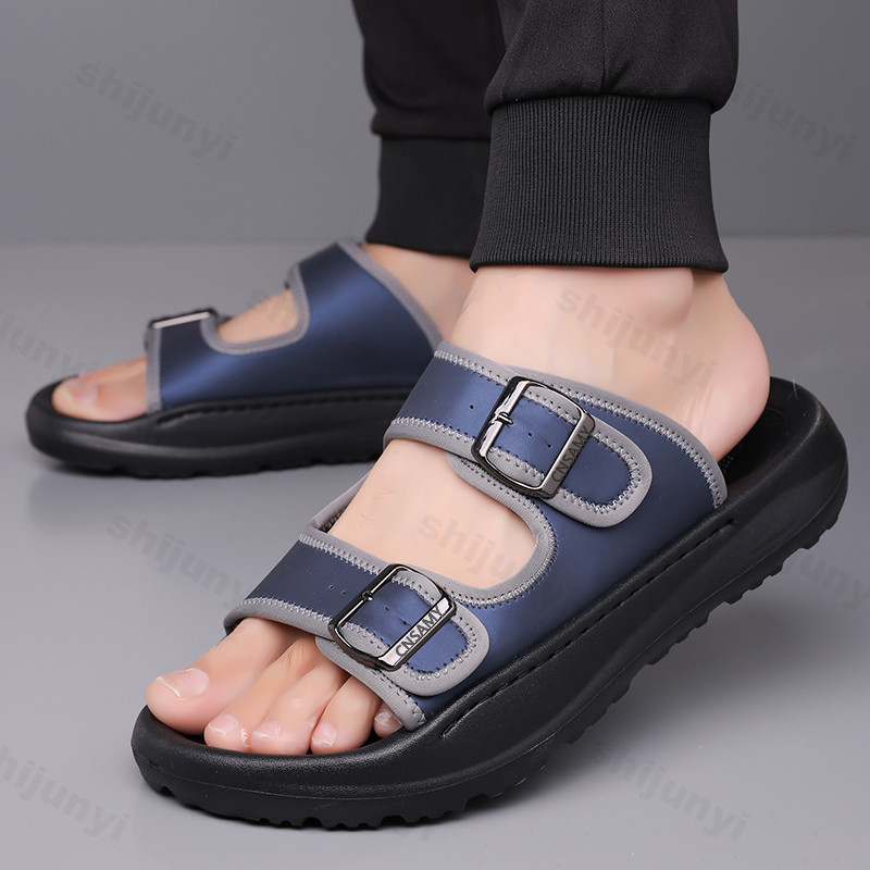 Men's Slippers 2025 Summer Bre - Leather Work Flats recensione e prezzo