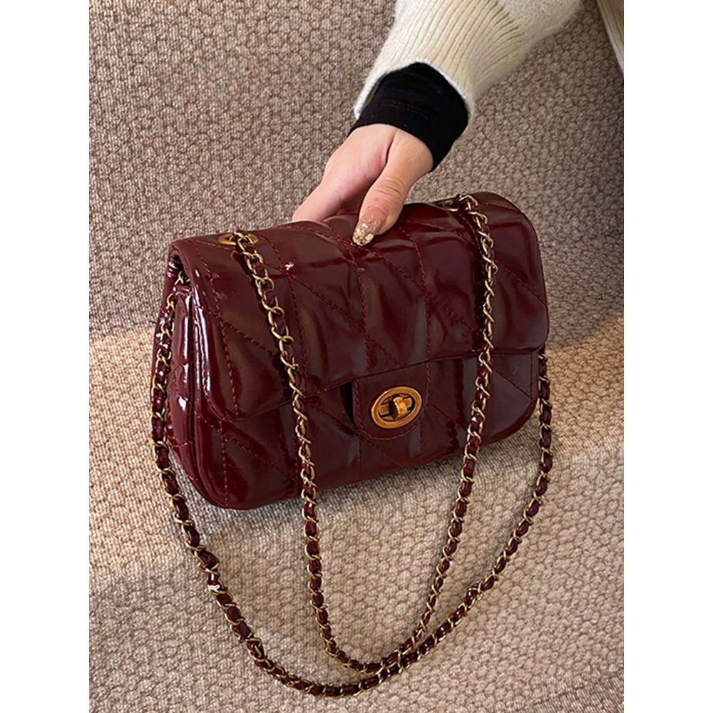 Classic Rhombus Pattern PU Wat - Leatherwork Patterns recensione e prezzo