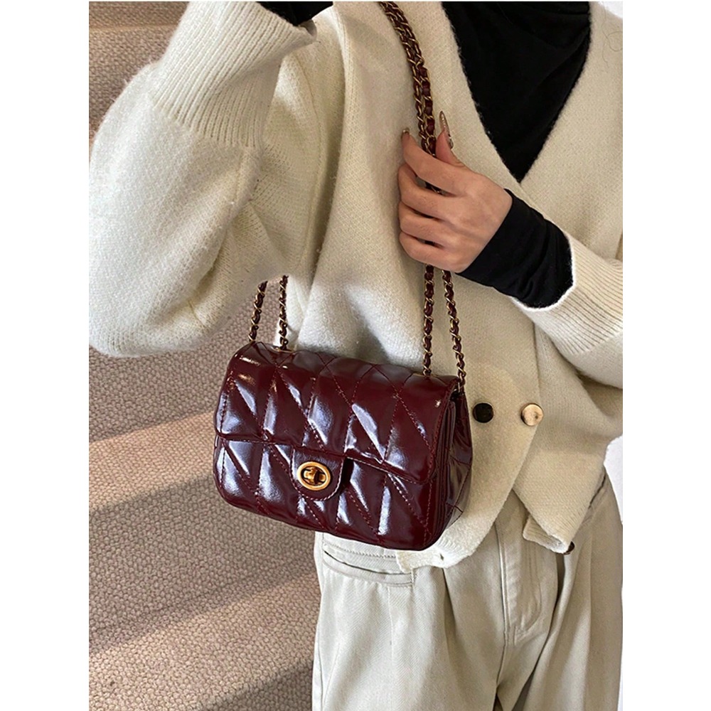 Classic Rhombus Pattern PU Wat - Leatherwork Patterns recensione e prezzo