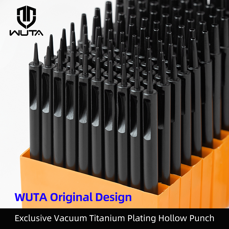 WUTA 1-10pcs Plating Titanium  - Leatherwork Hole Punch recensione e prezzo