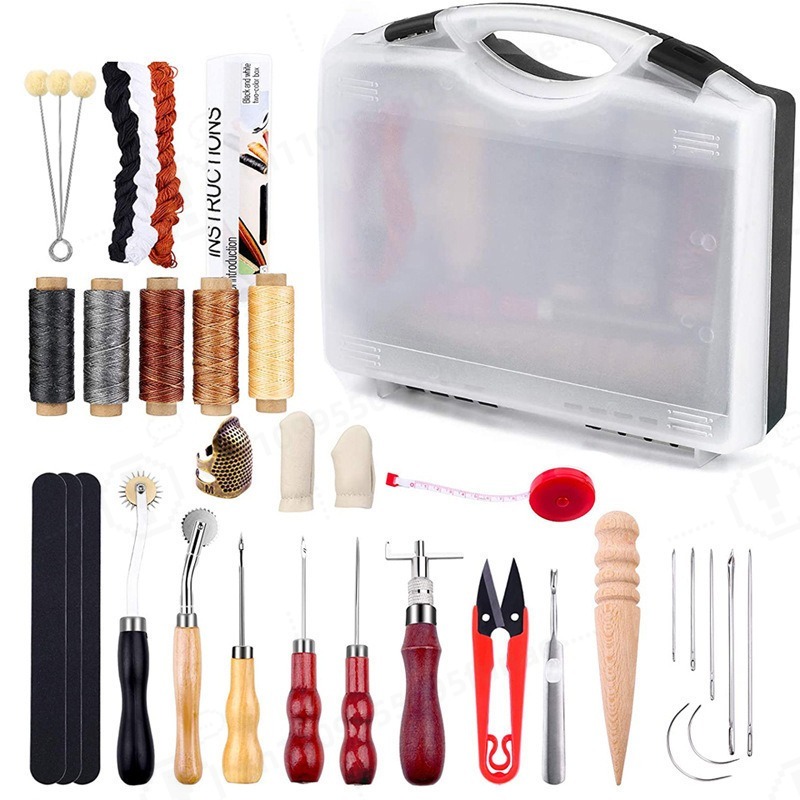 DIY Leather Craft Hand Sewing  - Leatherwork Hole Punch recensione e prezzo