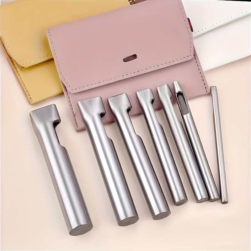 5pcs Leather Oblong Belt Hole  - Leatherwork Hole Punch recensione e prezzo