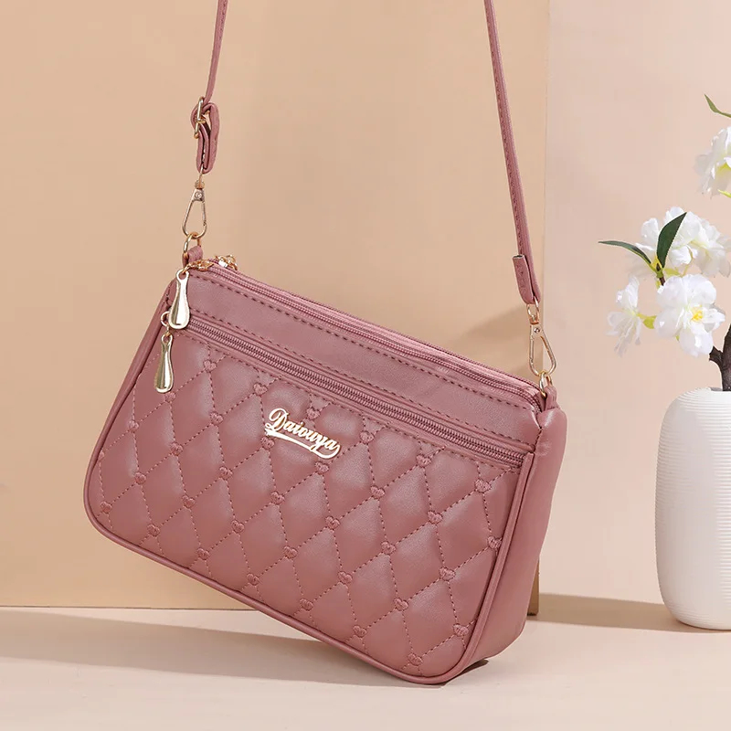 PU Leather Crossbody Bags Zipp - Leatherwork Thread recensione e prezzo