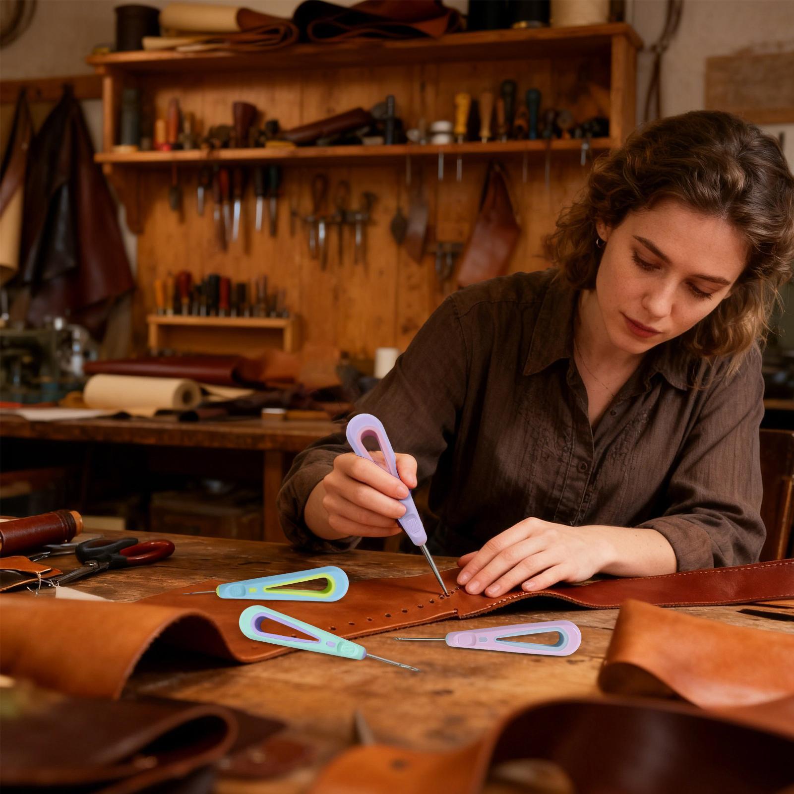 Leather Sewing Kit 4 Pieces St - Leatherwork Thread recensione e prezzo
