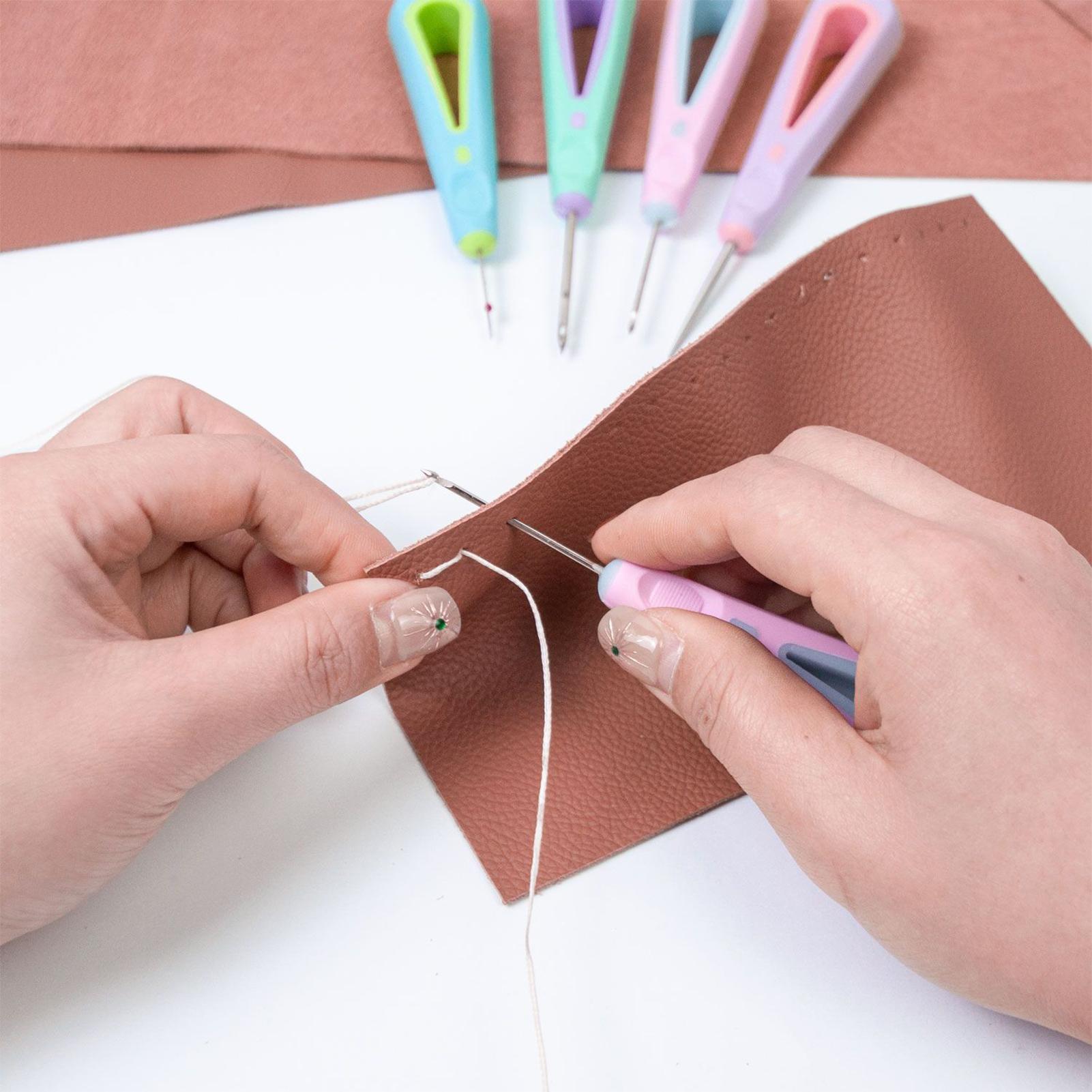 Leather Sewing Kit 4 Pieces St - Leatherwork Thread recensione e prezzo