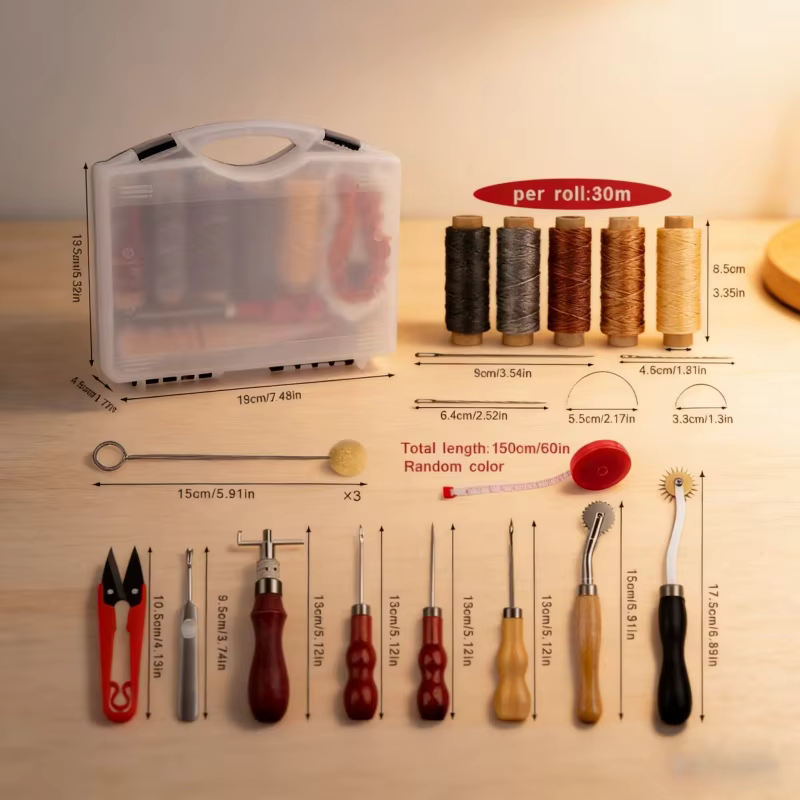 Leather Craft Tool Kit Leather - Leather Work Organiser recensione e prezzo