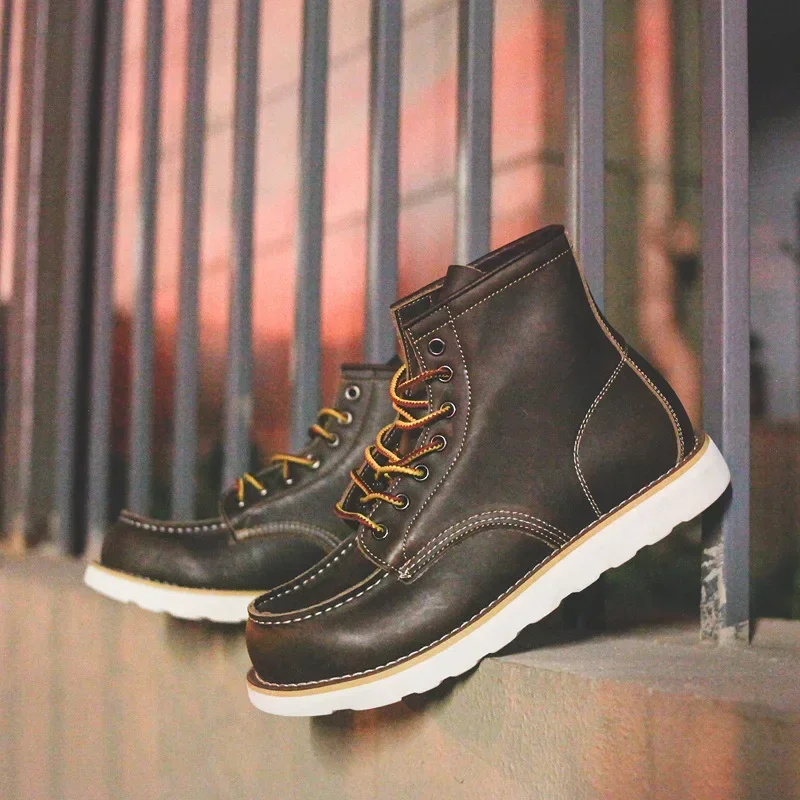 Genuine Leather Men's Boots Vi - Leather Work Organiser recensione e prezzo