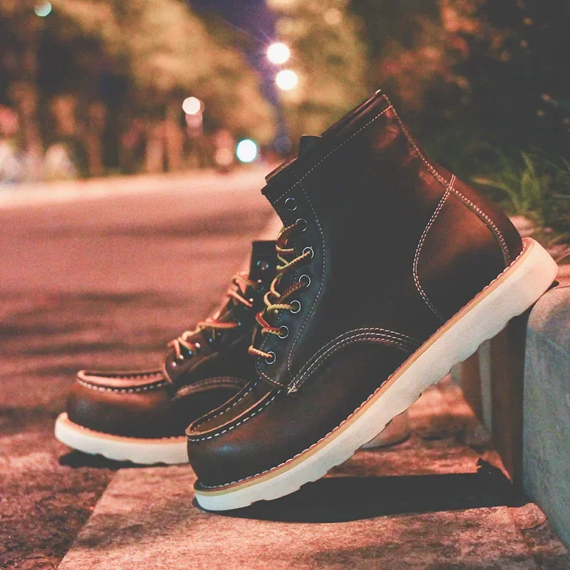 Genuine Leather Men's Boots Vi - Leather Work Organiser recensione e prezzo