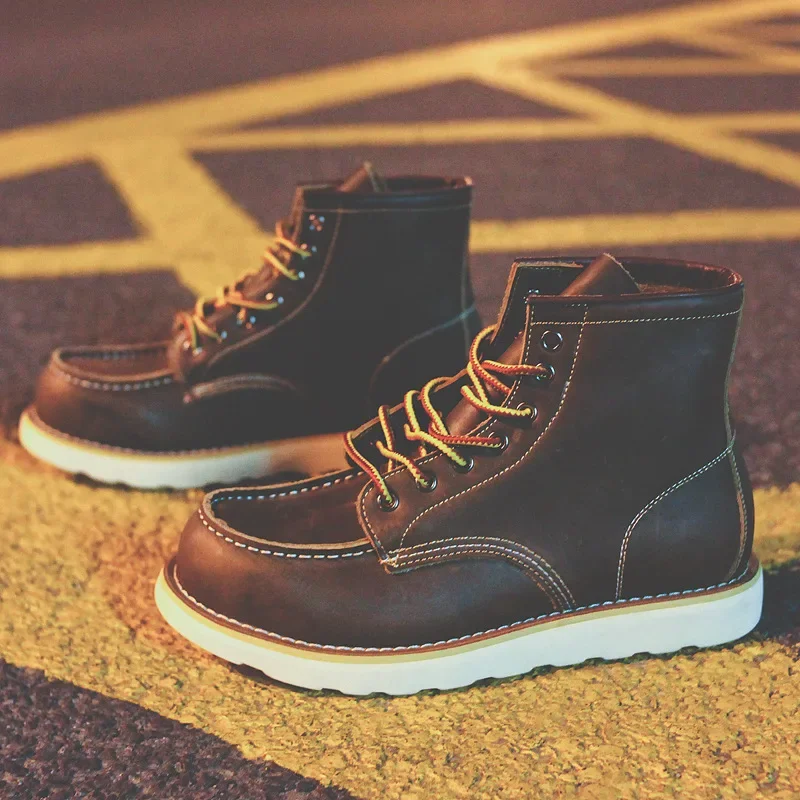 Genuine Leather Men's Boots Vi - Leather Work Organiser recensione e prezzo